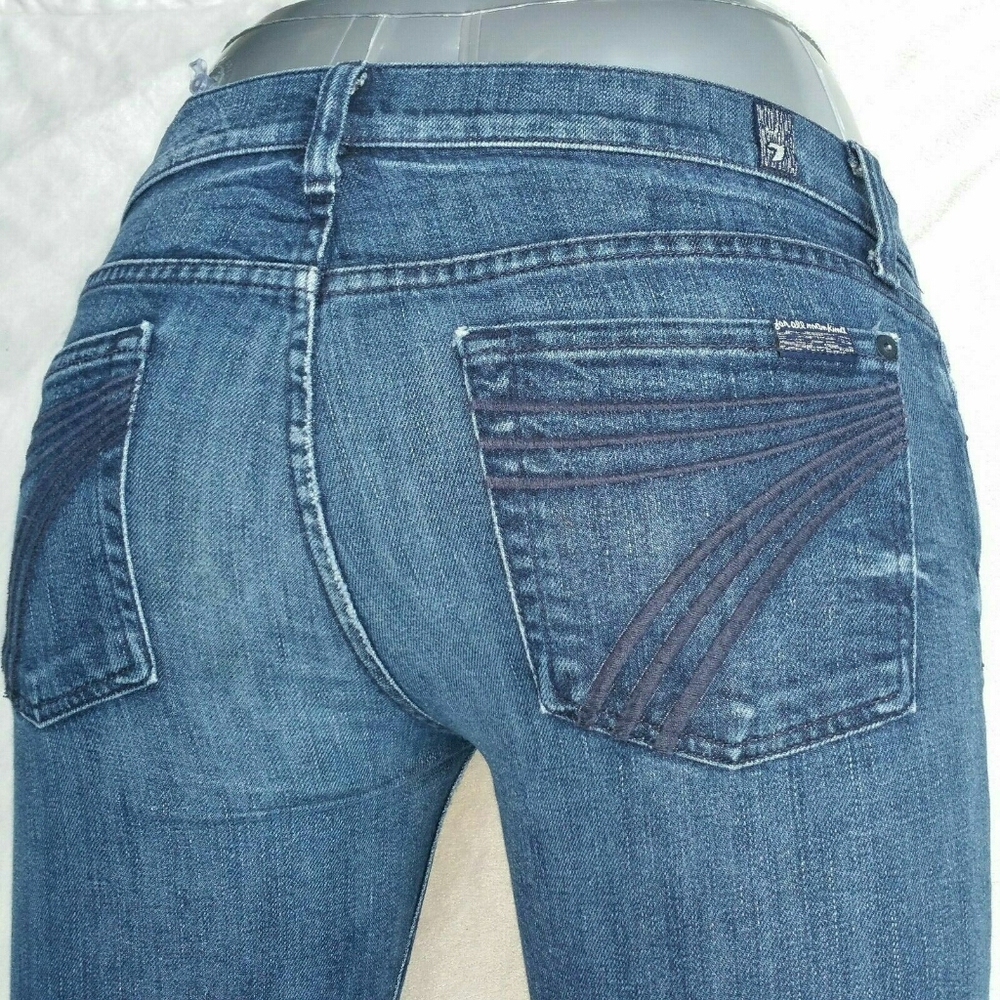 7FAM Size 8/29 Dojo Shorts Jeans